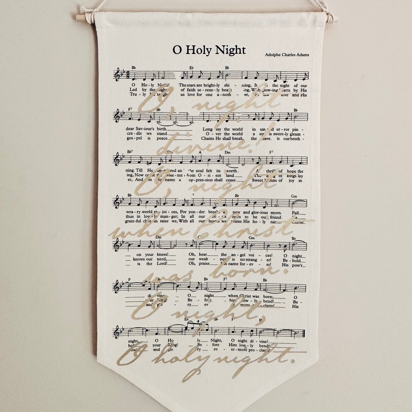 PRE-ORDER: O'HOLY NIGHT Wall Art