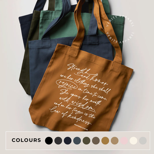 Proverbs 31 Tote Bag